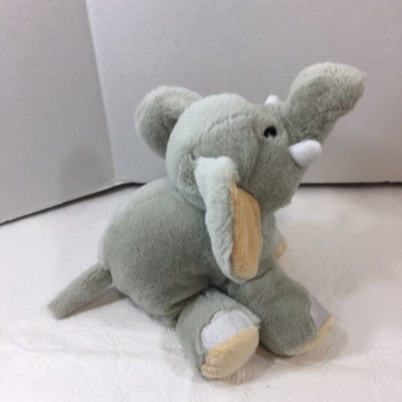 Ganz Webkins Soft Plush Gray Stuffed Elephant w/ Tusks Toy No Code - Picture 3 of 6